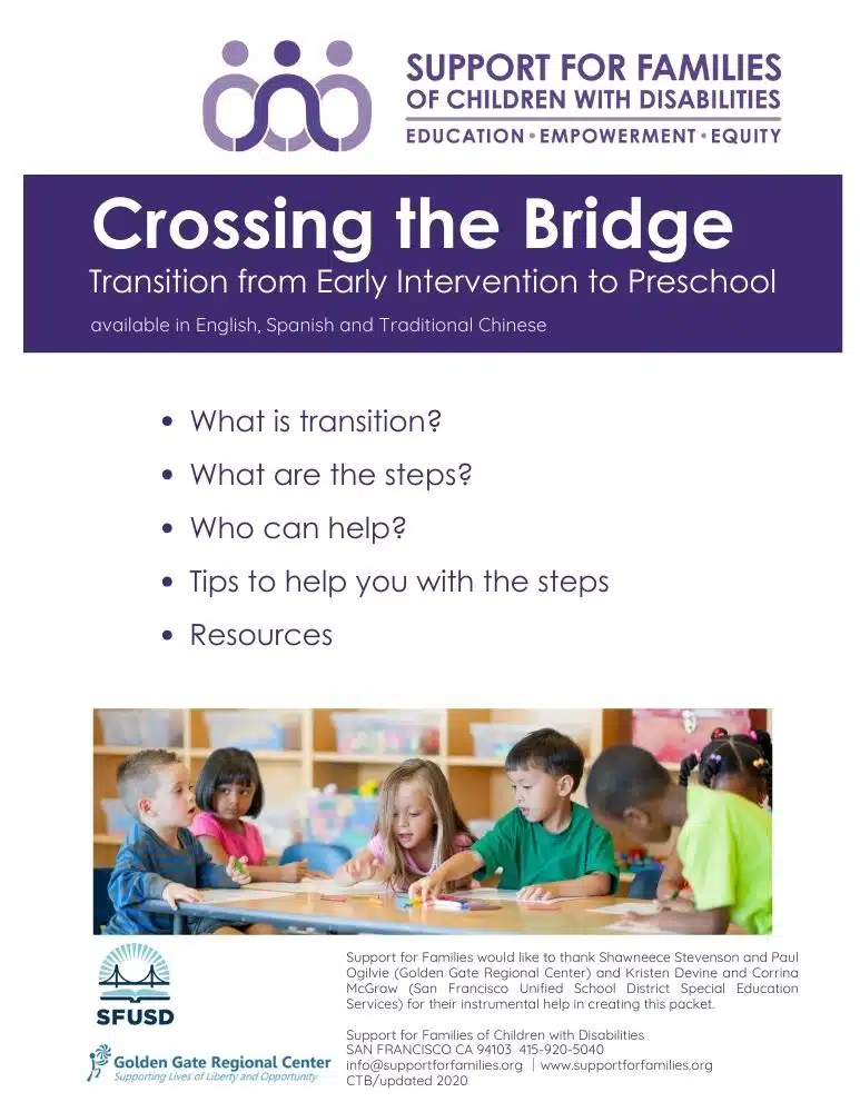 Information Packets | Support for Families